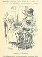 An illustration from Annals of the Parish and the Ayrshire Legatees ... Illustrated by C. E. Brock. With an introduction by Alfred Ainger (1895)