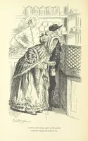 An illustration from Annals of the Parish and the Ayrshire Legatees ... Illustrated by C. E. Brock. With an introduction by Alfred Ainger (1895)