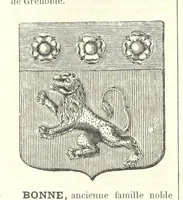 An illustration from Bibliothèque historique et littéraire du Dauphiné. Publiée par H. G (1864)
