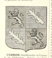 An illustration from Bibliothèque historique et littéraire du Dauphiné. Publiée par H. G (1864)