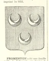 An illustration from Bibliothèque historique et littéraire du Dauphiné. Publiée par H. G (1864)