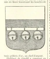 An illustration from Bibliothèque historique et littéraire du Dauphiné. Publiée par H. G (1864)