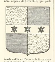 An illustration from Bibliothèque historique et littéraire du Dauphiné. Publiée par H. G (1864)