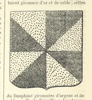 An illustration from Bibliothèque historique et littéraire du Dauphiné. Publiée par H. G (1864)