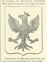 An illustration from Bibliothèque historique et littéraire du Dauphiné. Publiée par H. G (1864)