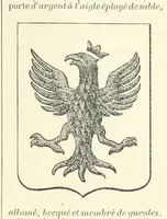 An illustration from Bibliothèque historique et littéraire du Dauphiné. Publiée par H. G (1864)