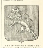 An illustration from Bibliothèque historique et littéraire du Dauphiné. Publiée par H. G (1864)
