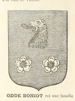 An illustration from Bibliothèque historique et littéraire du Dauphiné. Publiée par H. G (1864)