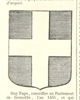 An illustration from Bibliothèque historique et littéraire du Dauphiné. Publiée par H. G (1864)