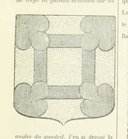 An illustration from Bibliothèque historique et littéraire du Dauphiné. Publiée par H. G (1864)