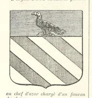 An illustration from Bibliothèque historique et littéraire du Dauphiné. Publiée par H. G (1864)