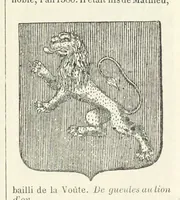 An illustration from Bibliothèque historique et littéraire du Dauphiné. Publiée par H. G (1864)