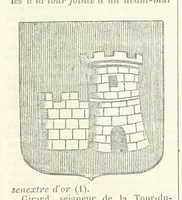 An illustration from Bibliothèque historique et littéraire du Dauphiné. Publiée par H. G (1864)