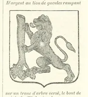 An illustration from Bibliothèque historique et littéraire du Dauphiné. Publiée par H. G (1864)