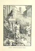 An illustration from Deutscher Kaiser-Saal. Geschichte der deutschen Kaiser in Biographien ... Mit 50 Vollbildern, etc (1894)