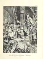 An illustration from Deutscher Kaiser-Saal. Geschichte der deutschen Kaiser in Biographien ... Mit 50 Vollbildern, etc (1894)