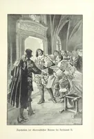 An illustration from Deutscher Kaiser-Saal. Geschichte der deutschen Kaiser in Biographien ... Mit 50 Vollbildern, etc (1894)