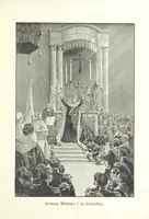 An illustration from Deutscher Kaiser-Saal. Geschichte der deutschen Kaiser in Biographien ... Mit 50 Vollbildern, etc (1894)