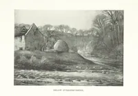 An illustration from The Home Country of R. L. Stevenson. Being the valley of the Water of Leith from source to sea ... Illustrated by Joseph Brown. (Second edition.) (1898)