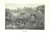 Picture 35 of 53 from The Home Country of R. L. Stevenson. Being the valley of the Water of Leith from source to sea ... Illustrated by Joseph Brown. (Second edition.) (1898), leaf 145