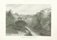 Picture 5 of 53 from The Home Country of R. L. Stevenson. Being the valley of the Water of Leith from source to sea ... Illustrated by Joseph Brown. (Second edition.) (1898), leaf 16