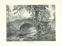 Picture 24 of 53 from The Home Country of R. L. Stevenson. Being the valley of the Water of Leith from source to sea ... Illustrated by Joseph Brown. (Second edition.) (1898), leaf 99