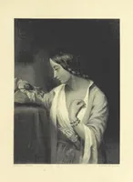 An illustration from Gems of English poetry. With illustrations by great artists (1865)