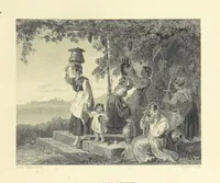 An illustration from Gems of English poetry. With illustrations by great artists (1865)