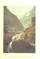 An illustration from Picturesque Tour from Geneva to Milan, by way of the Simplon: illustrated with thirty six coloured views ... engraved from designs by J. and J. [or rather, G. and G.] Lory ... and accompanied with particulars historical and descriptive by Frederic Schoberl. [With a map (1820)
