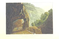 Picture 23 of 37 from Picturesque Tour from Geneva to Milan, by way of the Simplon: illustrated with thirty six coloured views ... engraved from designs by J. and J. [or rather, G. and G.] Lory ... and accompanied with particulars historical and descriptive by Frederic Schoberl. [With a map (1820), leaf 154