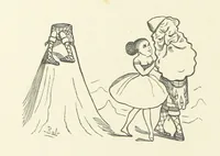 Picture 51 of 138 from Fifty “Bab” Ballads ... [Selected from “Bab Ballads” and “More Bab Ballads.”] With illustrations by the author (1881), leaf 112