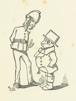 An illustration from Fifty “Bab” Ballads ... [Selected from “Bab Ballads” and “More Bab Ballads.”] With illustrations by the author (1881)