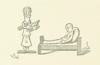 Picture 60 of 138 from Fifty “Bab” Ballads ... [Selected from “Bab Ballads” and “More Bab Ballads.”] With illustrations by the author (1881), leaf 126