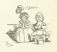 Picture 66 of 138 from Fifty “Bab” Ballads ... [Selected from “Bab Ballads” and “More Bab Ballads.”] With illustrations by the author (1881), leaf 138