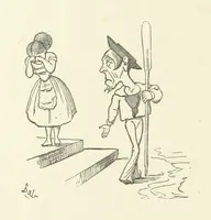 Picture 87 of 138 from Fifty “Bab” Ballads ... [Selected from “Bab Ballads” and “More Bab Ballads.”] With illustrations by the author (1881), leaf 178