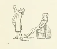 An illustration from Fifty “Bab” Ballads ... [Selected from “Bab Ballads” and “More Bab Ballads.”] With illustrations by the author (1881)