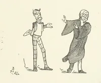 Picture 101 of 138 from Fifty “Bab” Ballads ... [Selected from “Bab Ballads” and “More Bab Ballads.”] With illustrations by the author (1881), leaf 201