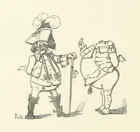 An illustration from Fifty “Bab” Ballads ... [Selected from “Bab Ballads” and “More Bab Ballads.”] With illustrations by the author (1881)