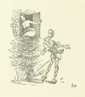 Picture 123 of 138 from Fifty “Bab” Ballads ... [Selected from “Bab Ballads” and “More Bab Ballads.”] With illustrations by the author (1881), leaf 238