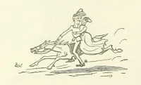 Picture 125 of 138 from Fifty “Bab” Ballads ... [Selected from “Bab Ballads” and “More Bab Ballads.”] With illustrations by the author (1881), leaf 240