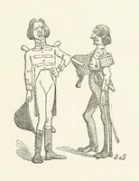 An illustration from Fifty “Bab” Ballads ... [Selected from “Bab Ballads” and “More Bab Ballads.”] With illustrations by the author (1881)