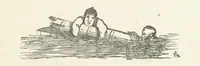 An illustration from Fifty “Bab” Ballads ... [Selected from “Bab Ballads” and “More Bab Ballads.”] With illustrations by the author (1881)