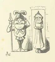 Picture 15 of 138 from Fifty “Bab” Ballads ... [Selected from “Bab Ballads” and “More Bab Ballads.”] With illustrations by the author (1881), leaf 36