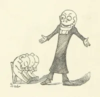Picture 19 of 138 from Fifty “Bab” Ballads ... [Selected from “Bab Ballads” and “More Bab Ballads.”] With illustrations by the author (1881), leaf 46