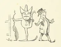 Picture 24 of 138 from Fifty “Bab” Ballads ... [Selected from “Bab Ballads” and “More Bab Ballads.”] With illustrations by the author (1881), leaf 56