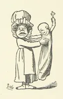 Picture 25 of 138 from Fifty “Bab” Ballads ... [Selected from “Bab Ballads” and “More Bab Ballads.”] With illustrations by the author (1881), leaf 58