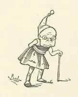 Picture 27 of 138 from Fifty “Bab” Ballads ... [Selected from “Bab Ballads” and “More Bab Ballads.”] With illustrations by the author (1881), leaf 62