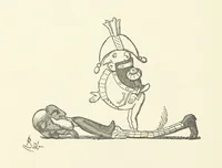 Picture 31 of 138 from Fifty “Bab” Ballads ... [Selected from “Bab Ballads” and “More Bab Ballads.”] With illustrations by the author (1881), leaf 68