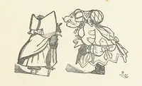 An illustration from Fifty “Bab” Ballads ... [Selected from “Bab Ballads” and “More Bab Ballads.”] With illustrations by the author (1881)