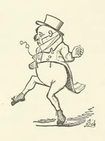 An illustration from Fifty “Bab” Ballads ... [Selected from “Bab Ballads” and “More Bab Ballads.”] With illustrations by the author (1881)